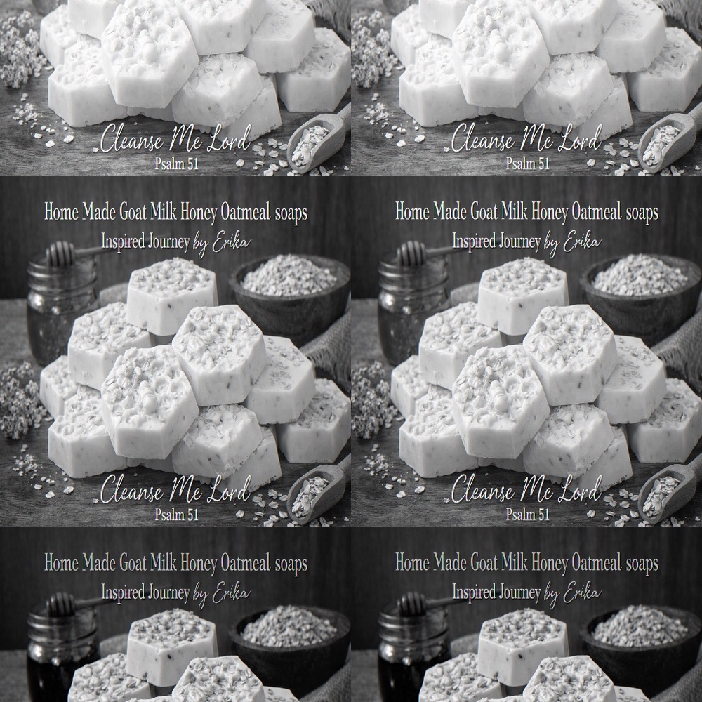 Goat Milk Oatmeal and Honey Soap Bars